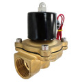 Serie 2W 2/2 AC220V Válvula solenoide de agua de aire de actuación directa 2W250-25